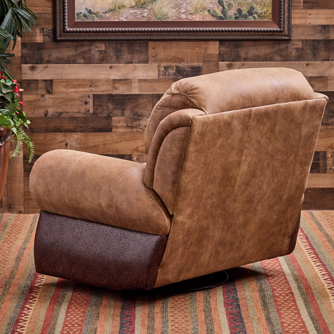 Coralino Rawhide Leather Recliner