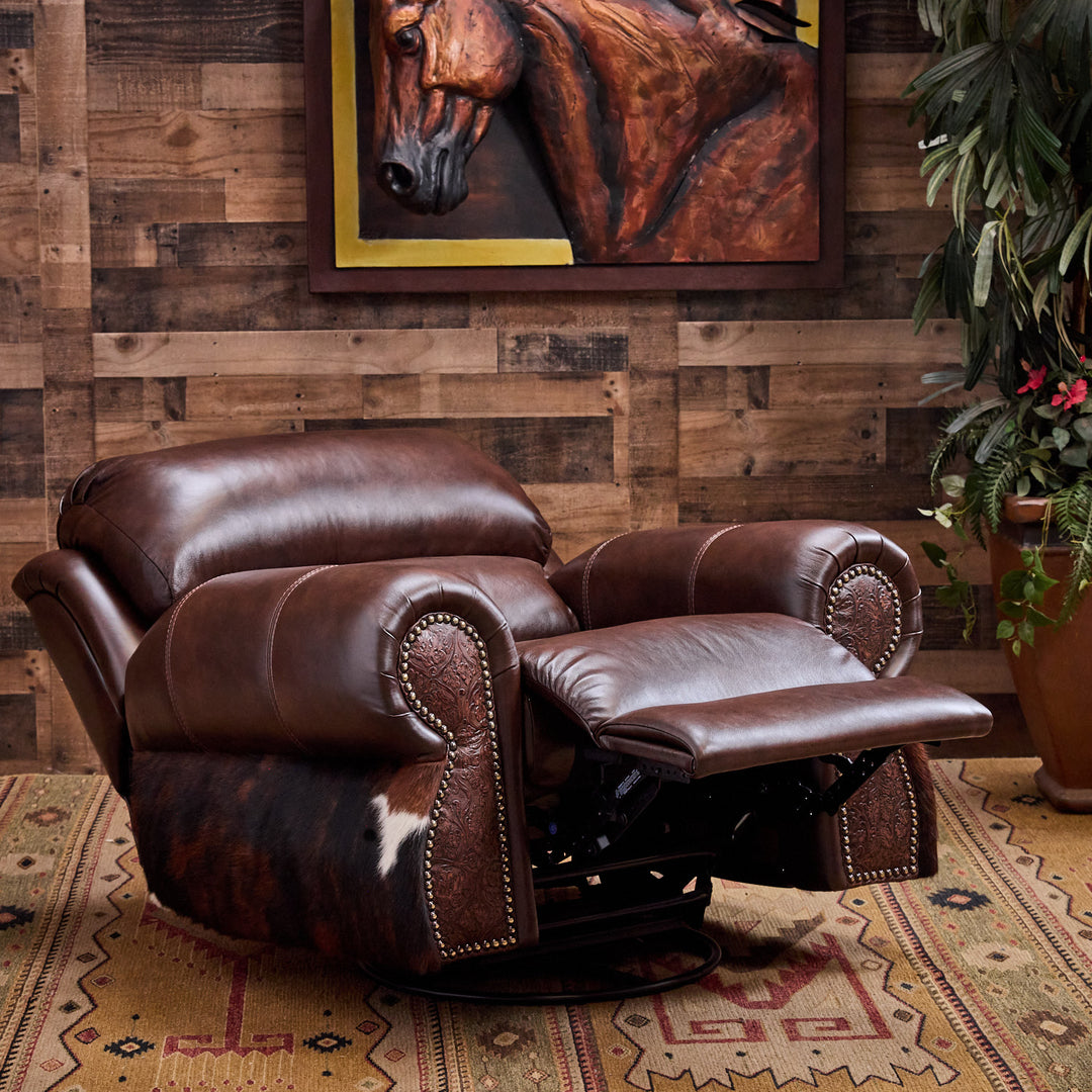 Coralino Leather Cowhide Recliner II