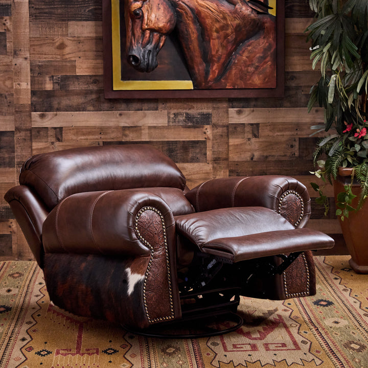 Coralino Leather Cowhide Recliner II