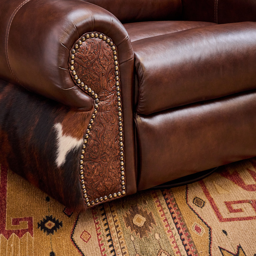 Coralino Leather Cowhide Recliner II