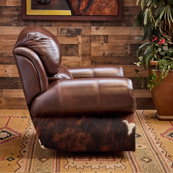 Coralino Leather Cowhide Recliner II
