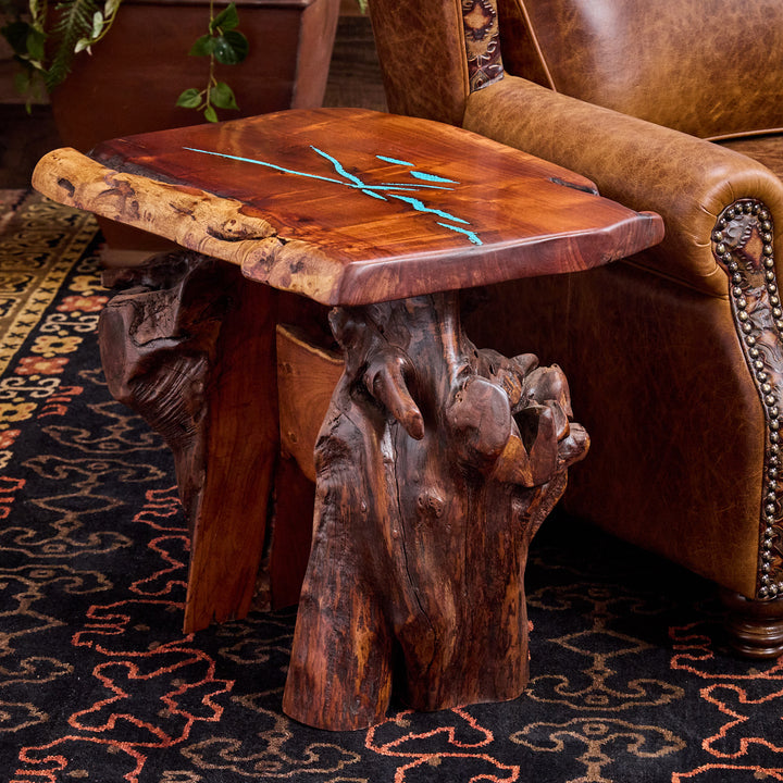 Pecos Mesquite End Table