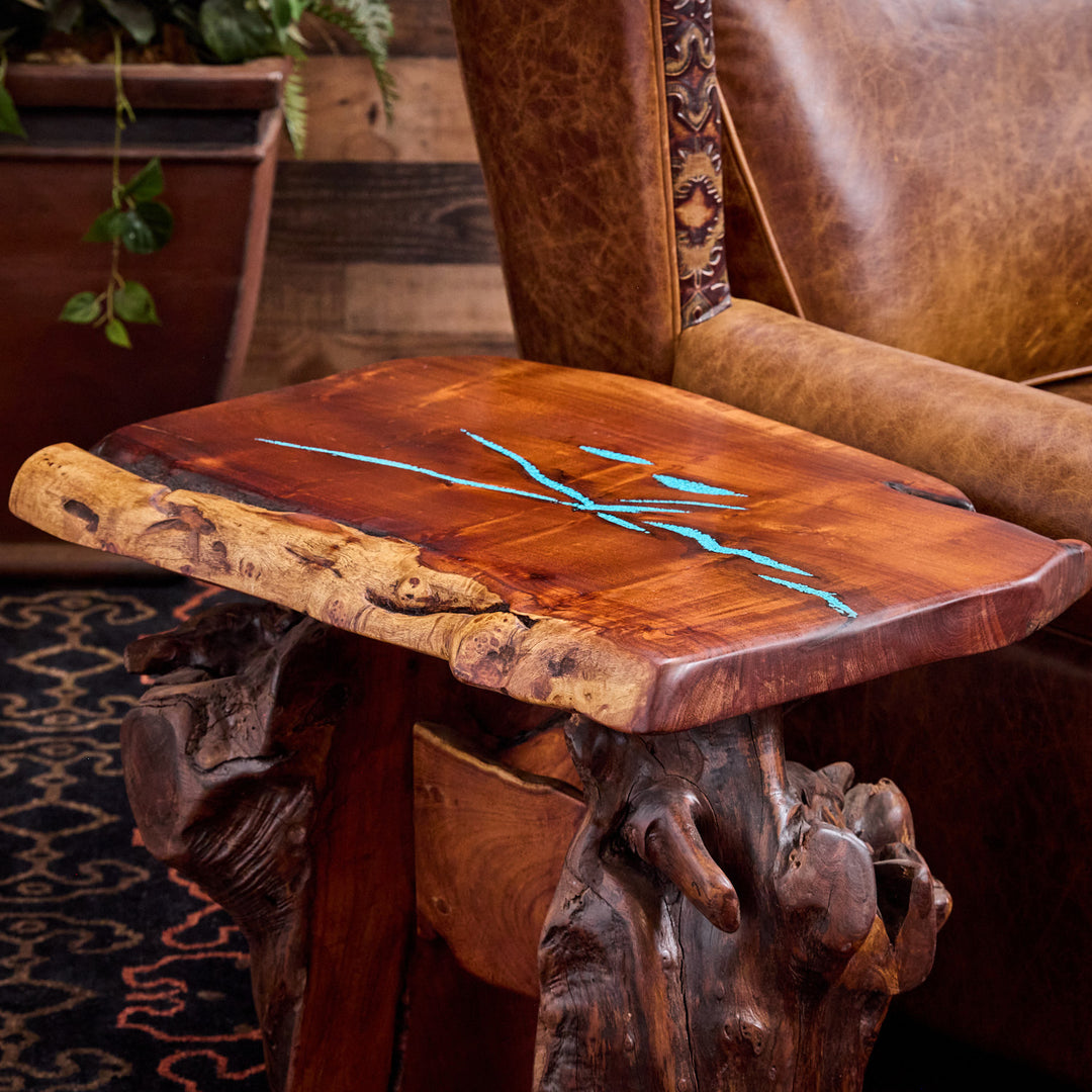 Pecos Mesquite End Table