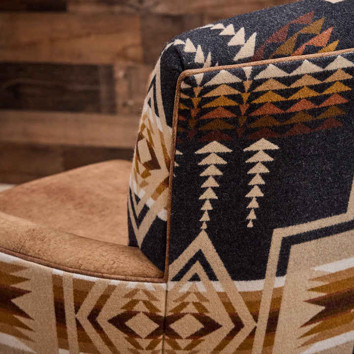 Bulverde Leather & Fabric Chair