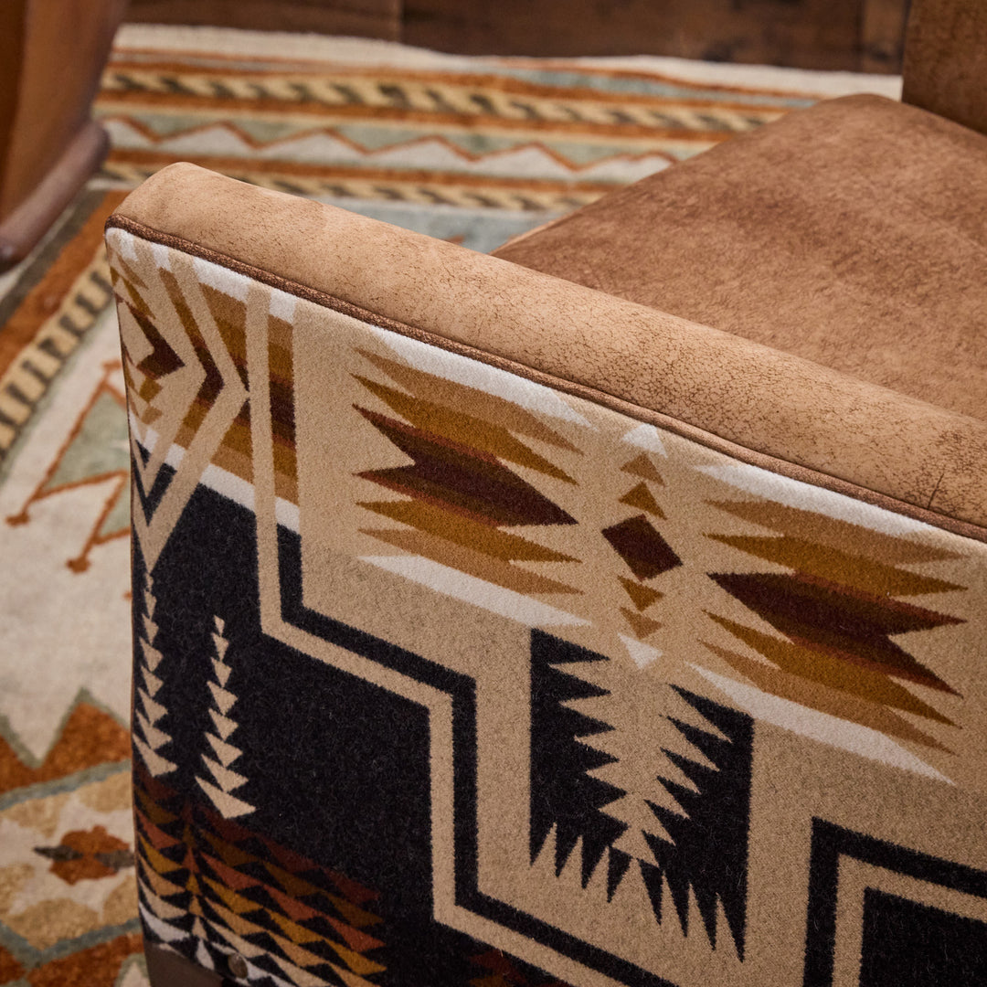 Bulverde Leather & Fabric Chair
