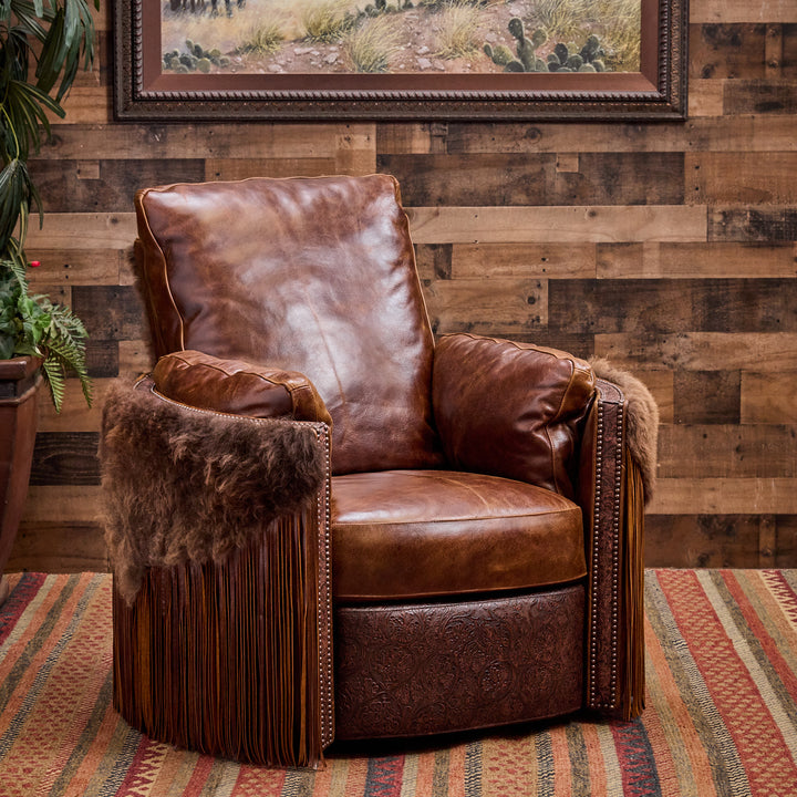 Big Bend Buffalo Leather Snug Recliner