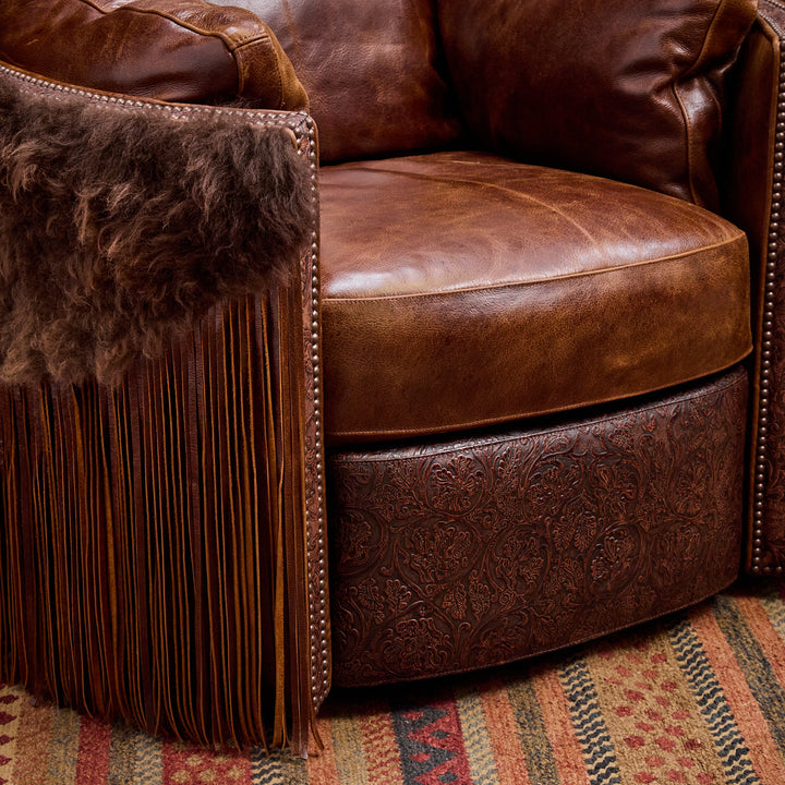 Big Bend Buffalo Leather Snug Recliner