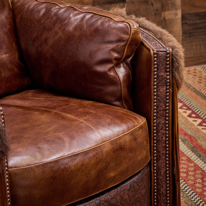 Big Bend Buffalo Leather Snug Recliner