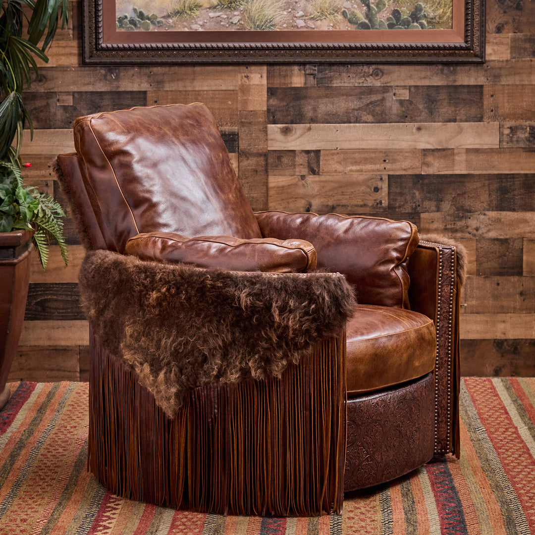 Big Bend Buffalo Leather Snug Recliner