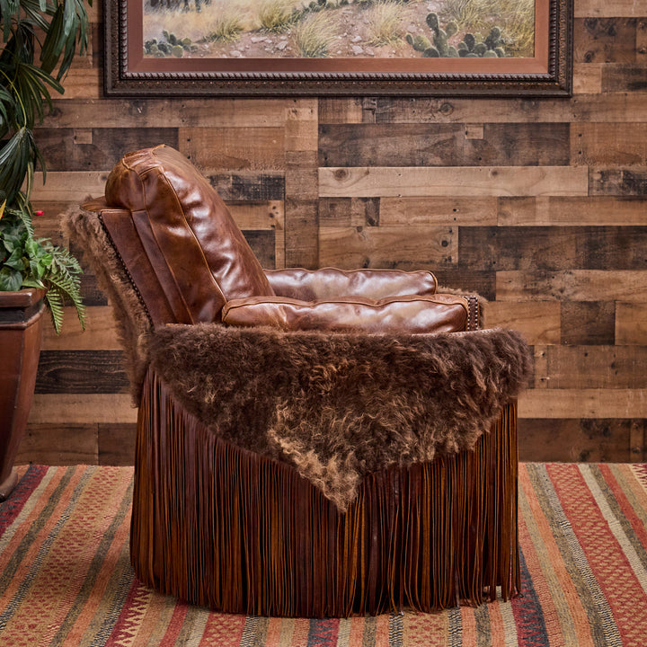 Big Bend Buffalo Leather Snug Recliner