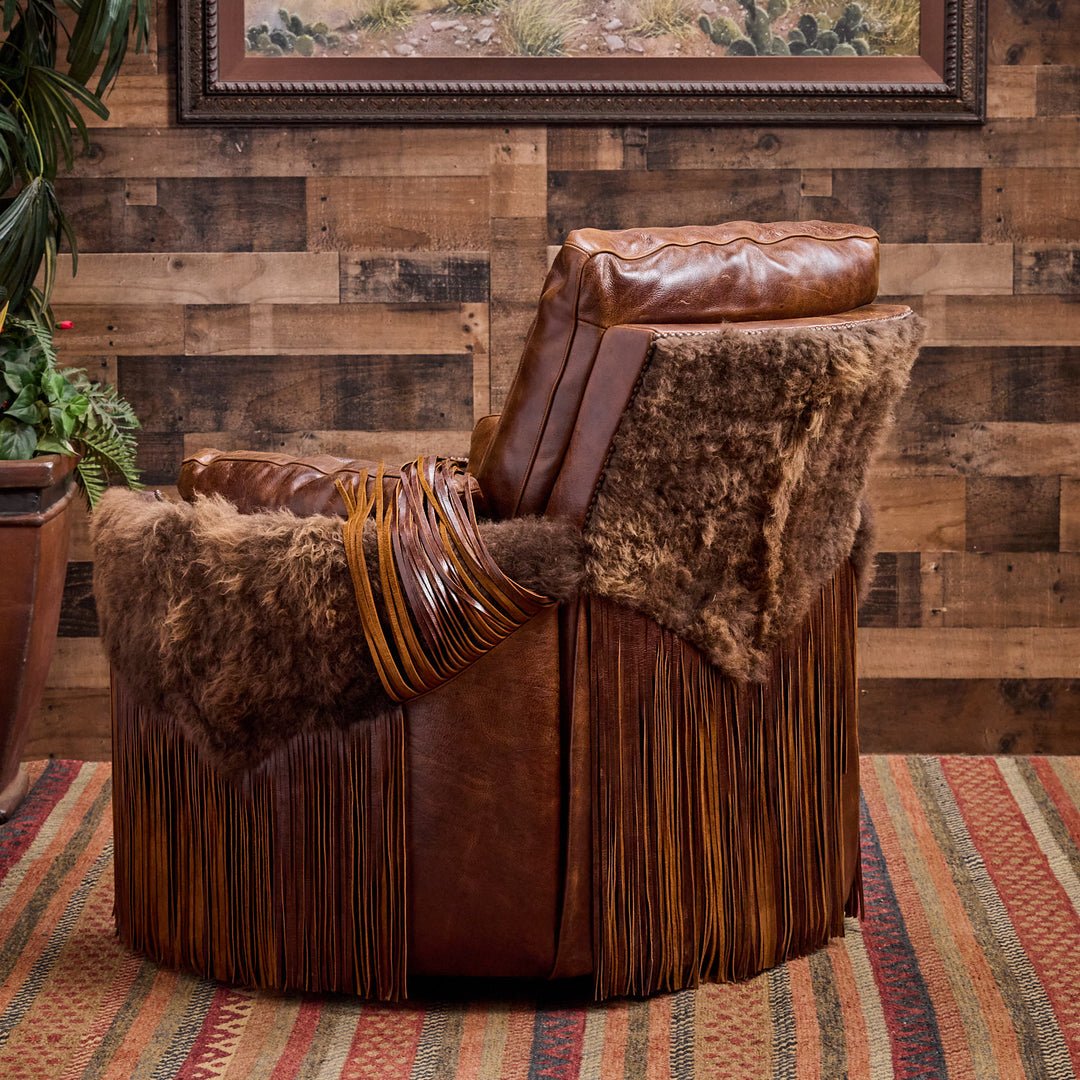 Big Bend Buffalo Leather Snug Recliner