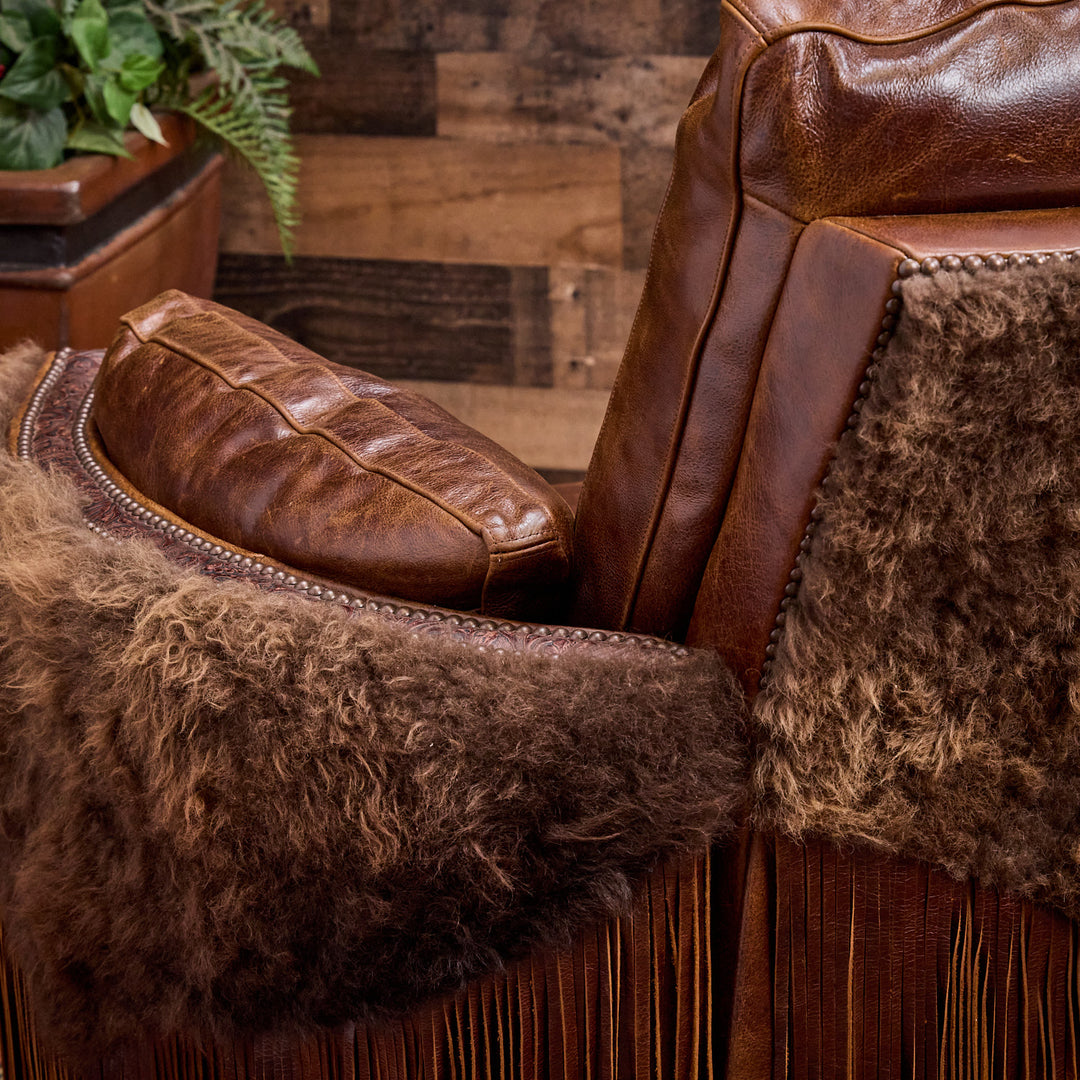 Big Bend Buffalo Leather Snug Recliner