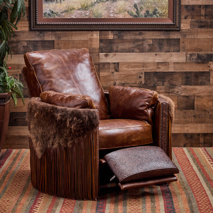Big Bend Buffalo Leather Snug Recliner