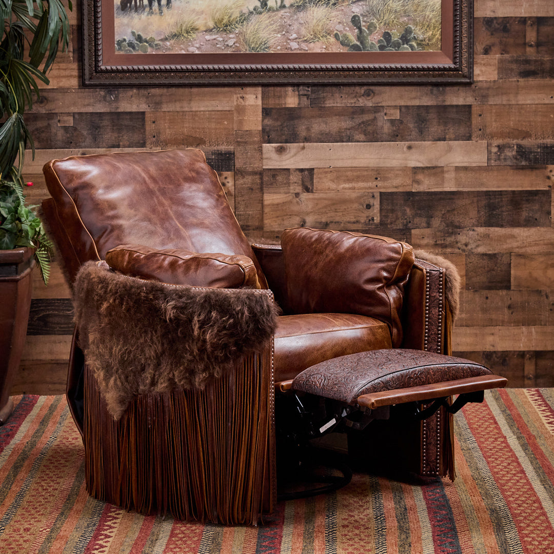 Big Bend Buffalo Leather Snug Recliner
