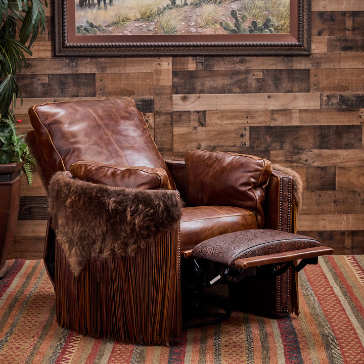 Big Bend Buffalo Leather Snug Recliner
