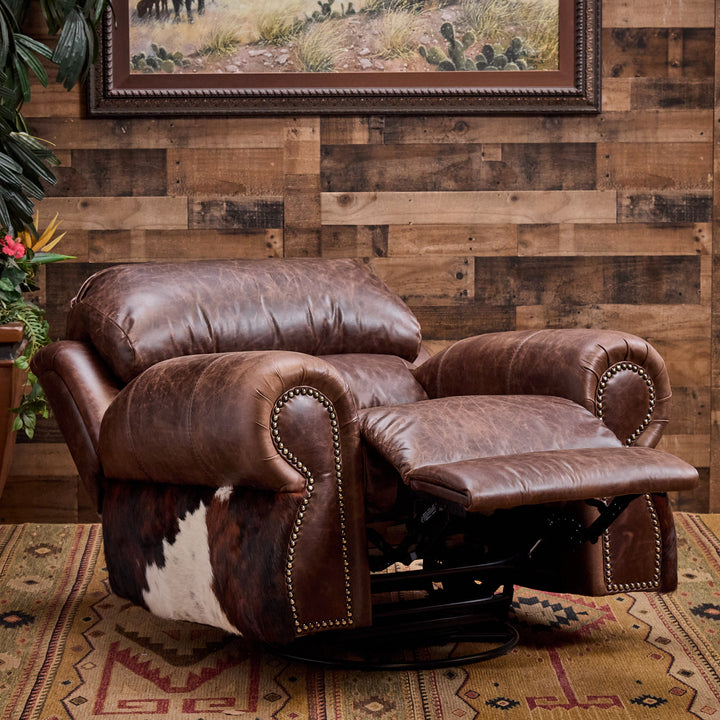 Coralino Leather Cowhide Recliner I