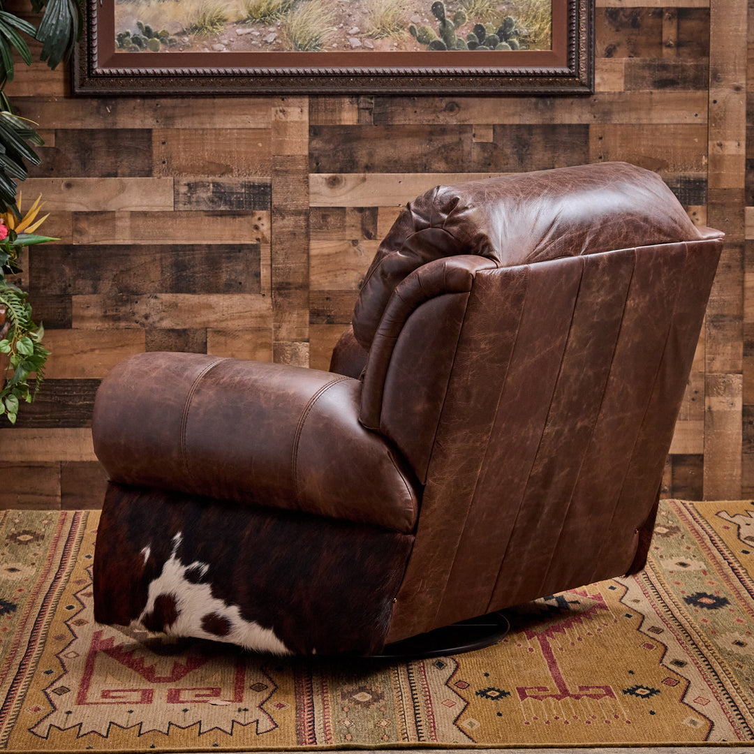 Coralino Leather Cowhide Recliner I