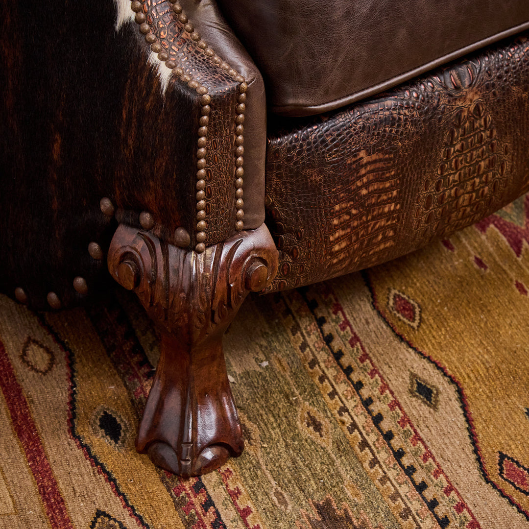Jesse Western Cowhide Recliner
