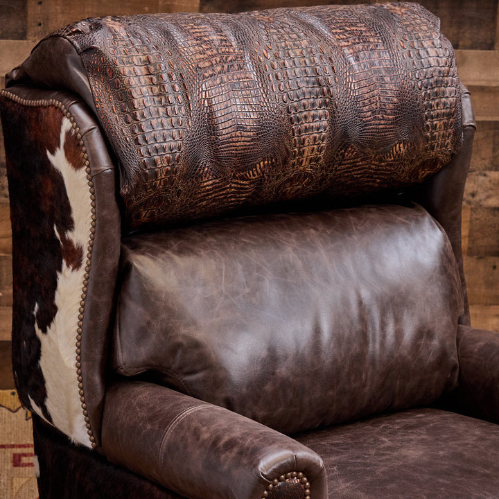 Jesse Western Cowhide Recliner