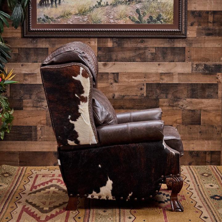 Jesse Western Cowhide Recliner