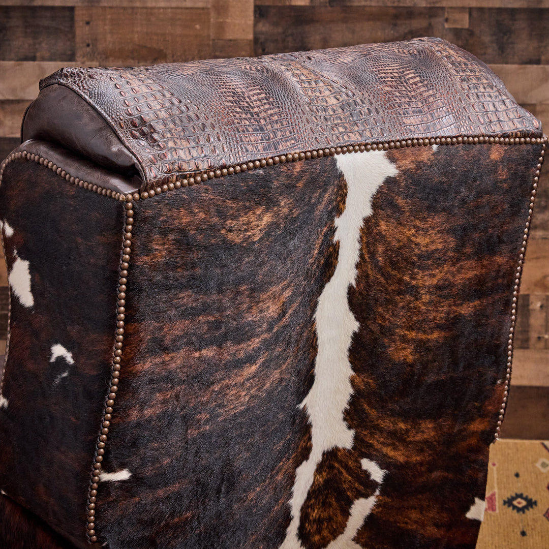 Jesse Western Cowhide Recliner