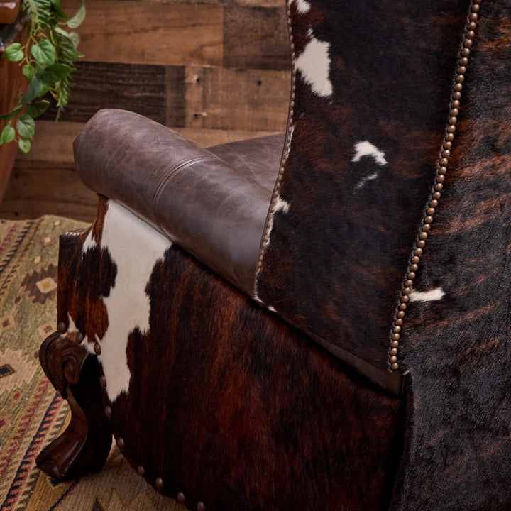 Jesse Western Cowhide Recliner