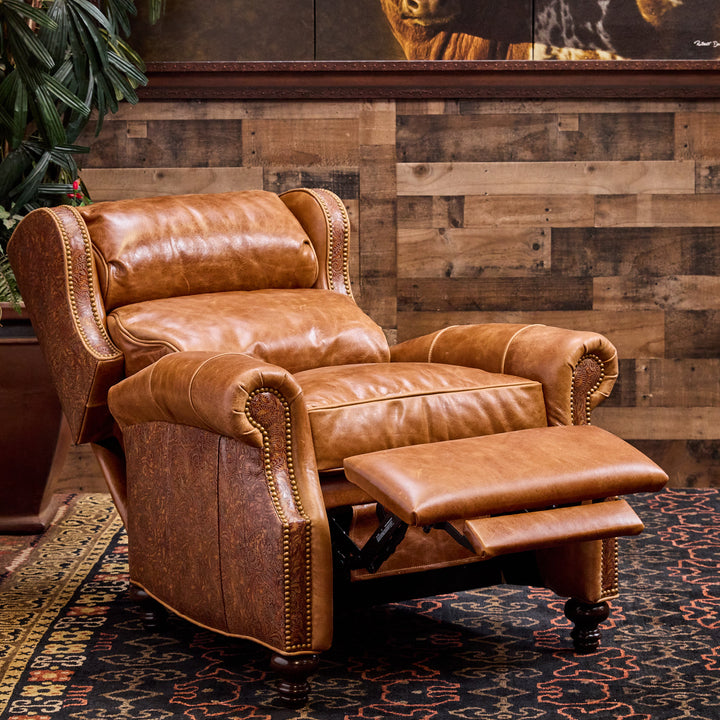 Cabrito Sycamore Leather Recliner