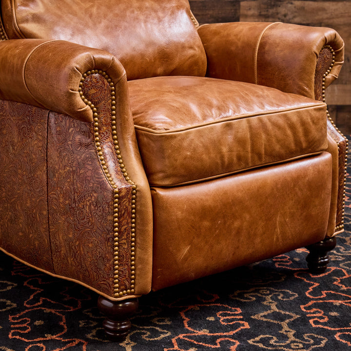 Cabrito Sycamore Leather Recliner