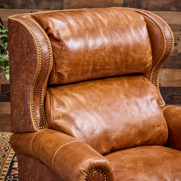 Cabrito Sycamore Leather Recliner