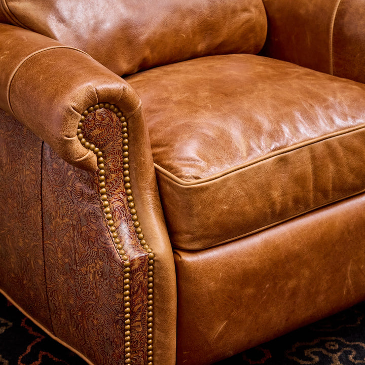 Cabrito Sycamore Leather Recliner