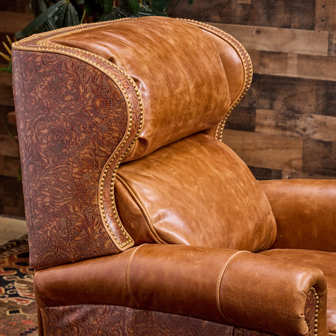 Cabrito Sycamore Leather Recliner