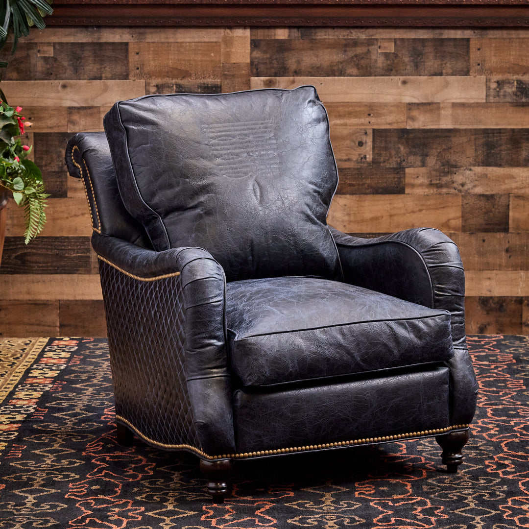 Navarro Boot Stitch Leather Chair