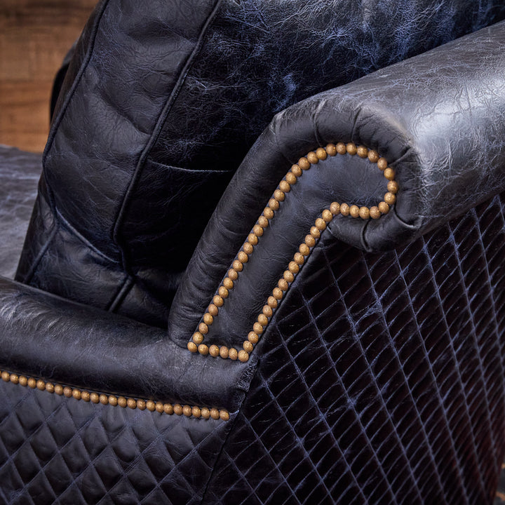 Navarro Boot Stitch Leather Chair