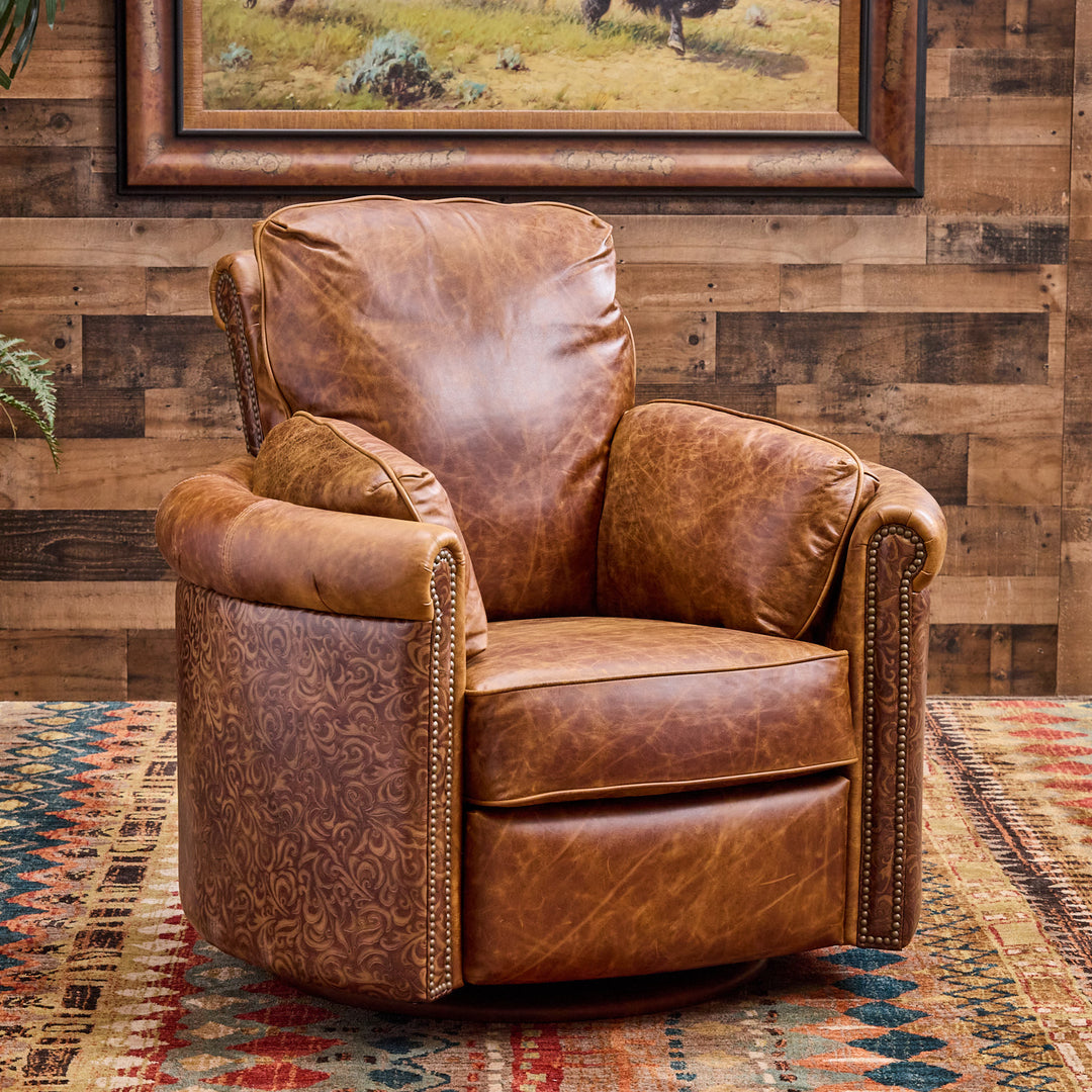Wimberley Western Leather Snug Recliner
