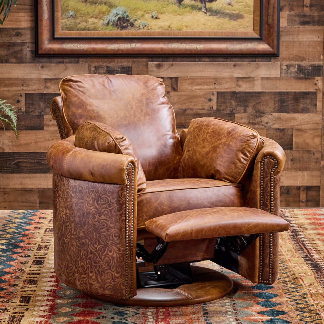 Wimberley Western Leather Snug Recliner