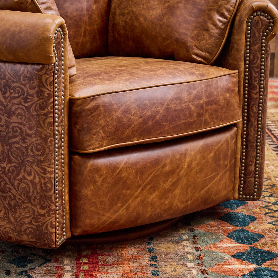 Wimberley Western Leather Snug Recliner
