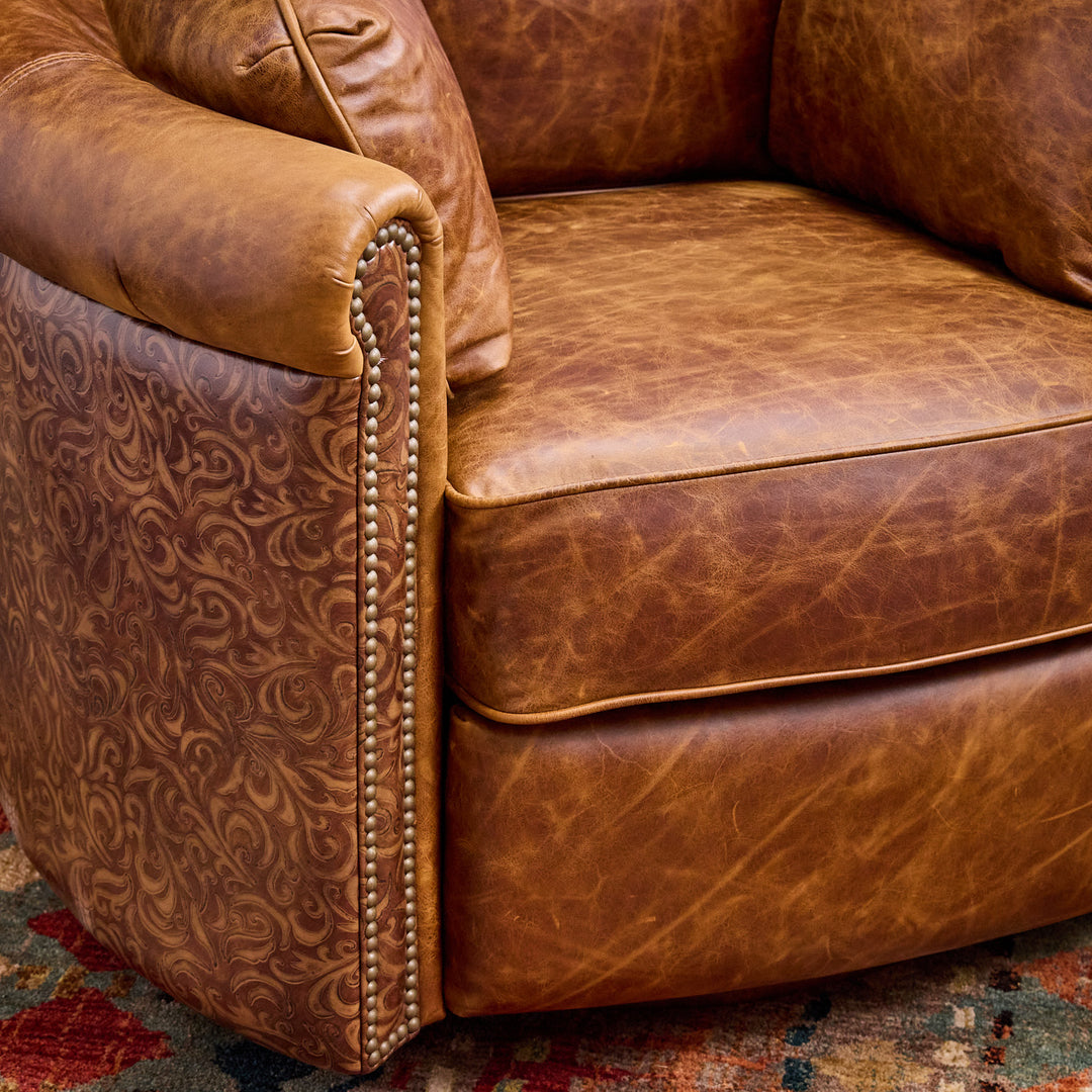 Wimberley Western Leather Snug Recliner
