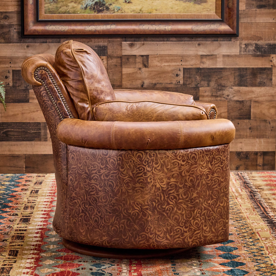 Wimberley Western Leather Snug Recliner