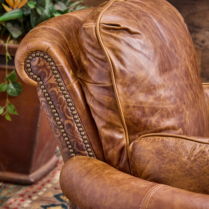 Wimberley Western Leather Snug Recliner