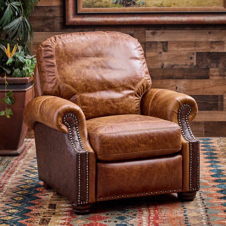 Ronello Cowboy Tool Leather Recliner