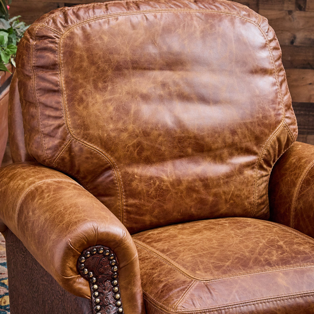 Ronello Cowboy Tool Leather Recliner