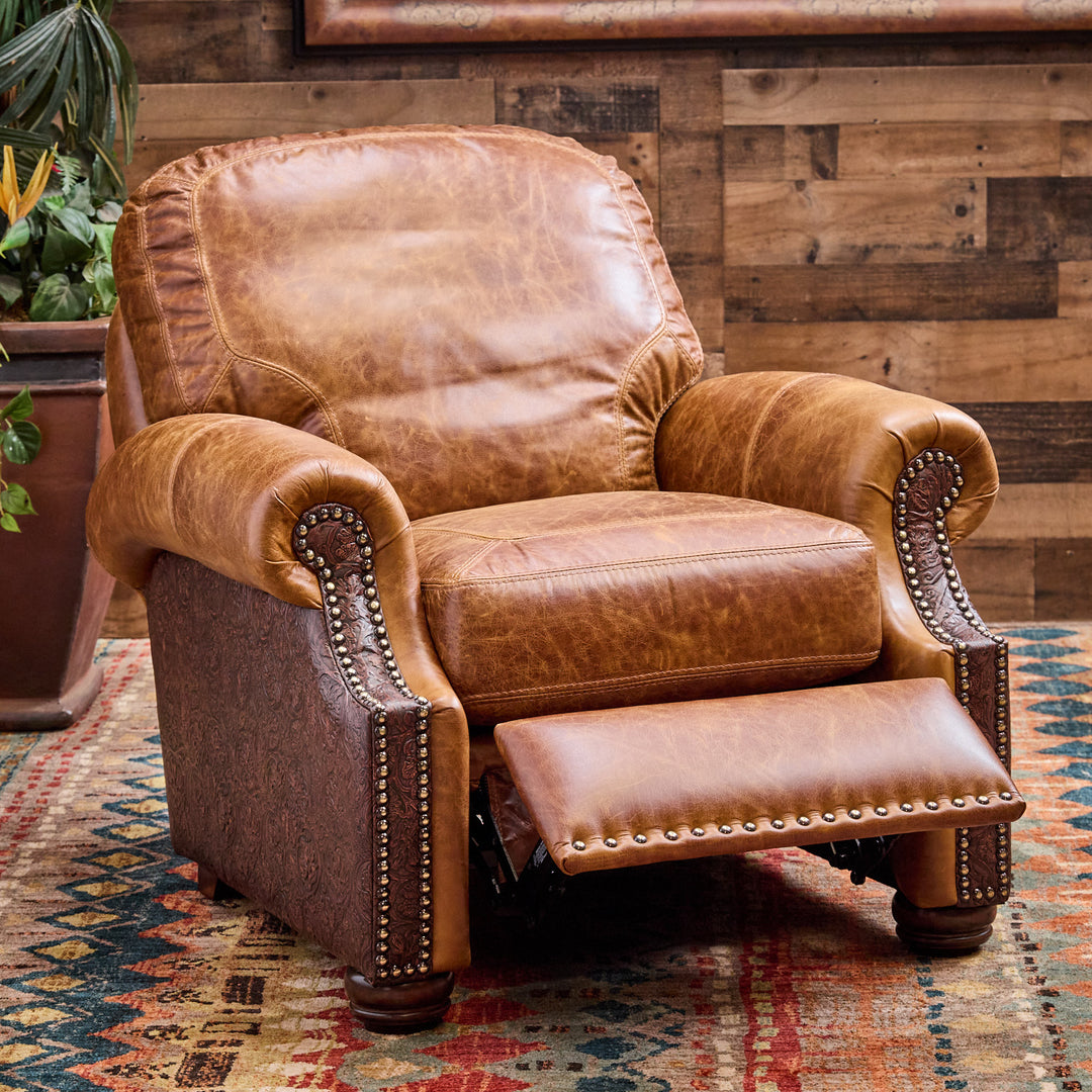 Ronello Cowboy Tool Leather Recliner