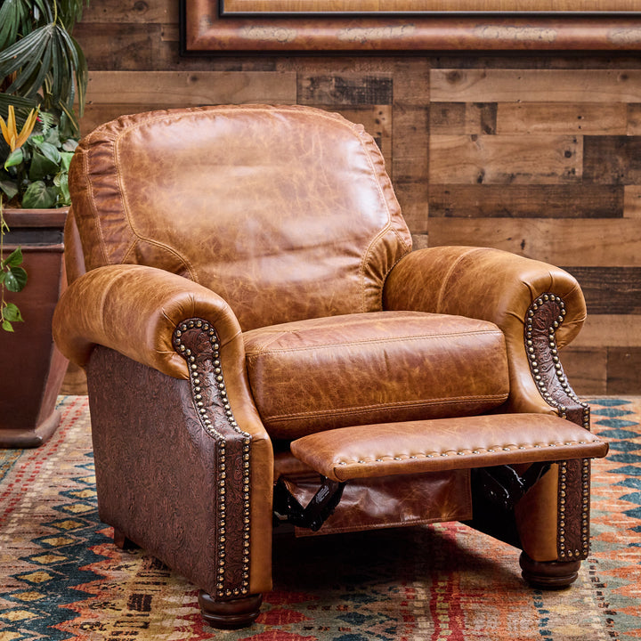 Ronello Cowboy Tool Leather Recliner