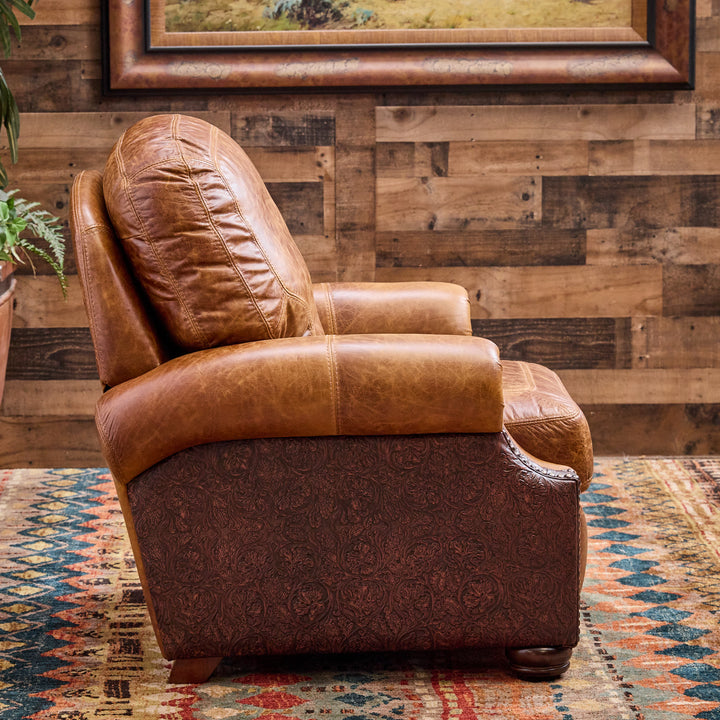 Ronello Cowboy Tool Leather Recliner