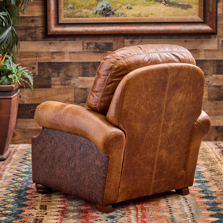 Ronello Cowboy Tool Leather Recliner