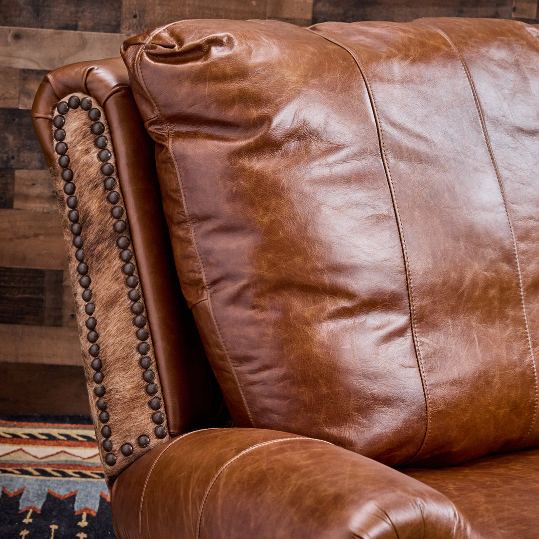San Angelo Western Swivel Recliner