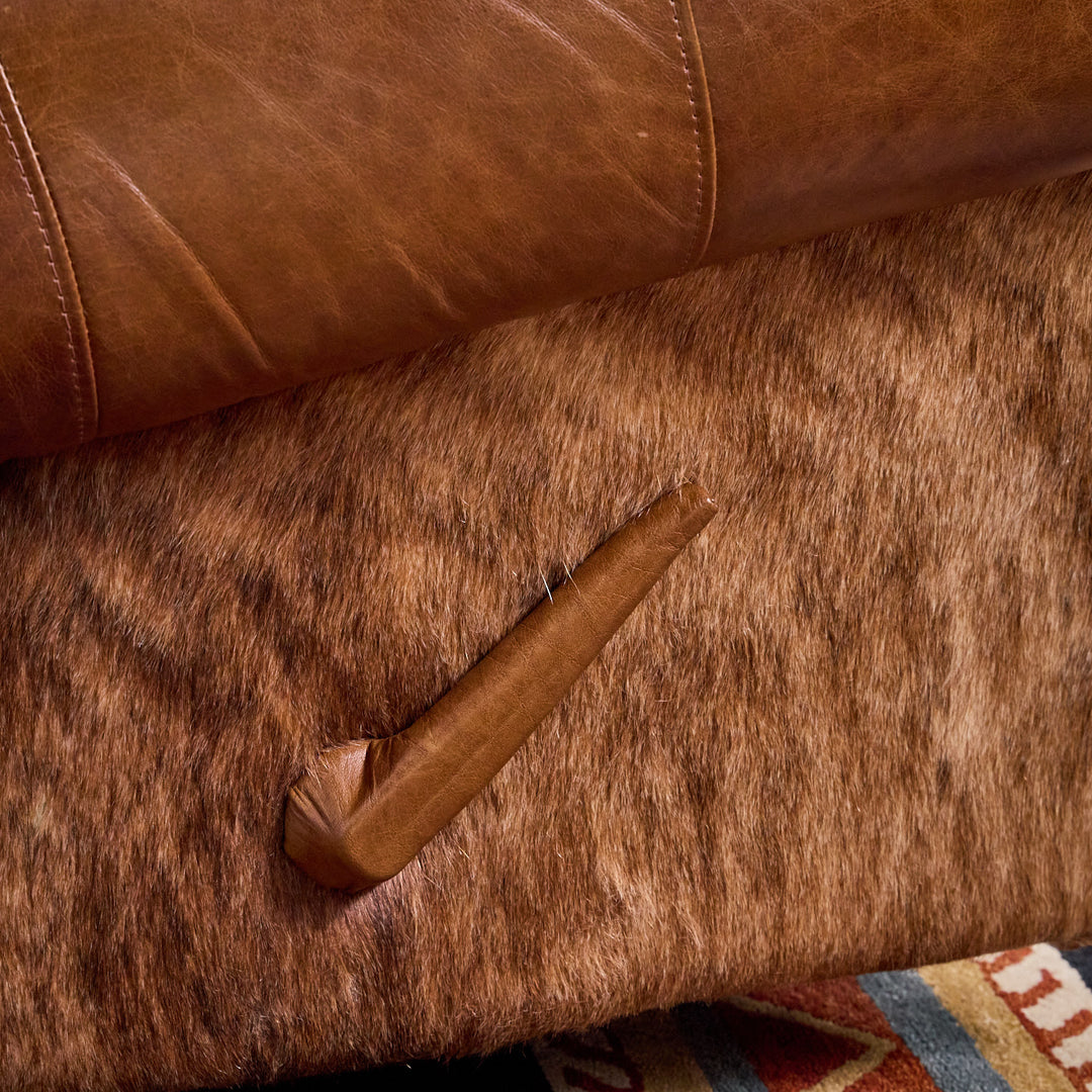 San Angelo Western Swivel Recliner