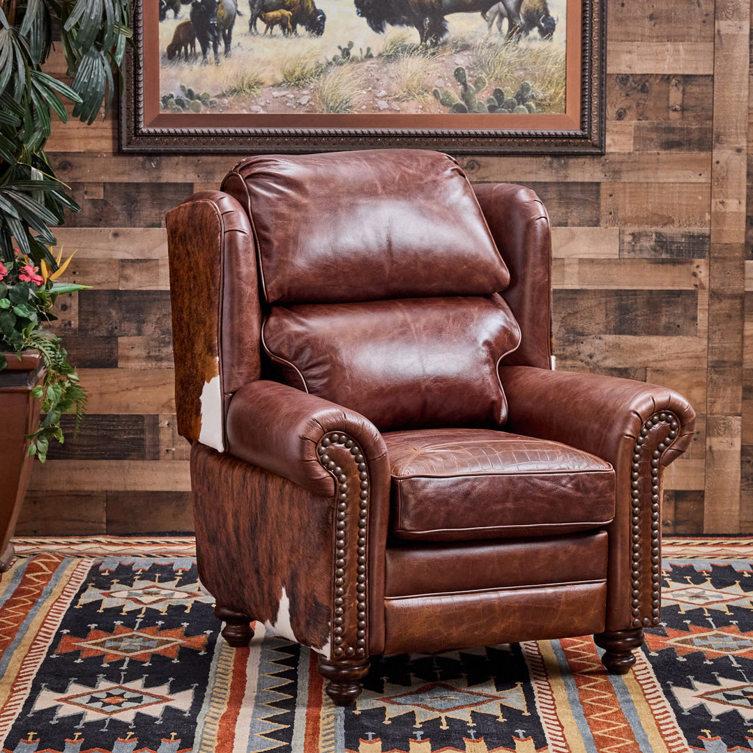 Cattleman Oversized Wingback Recliner