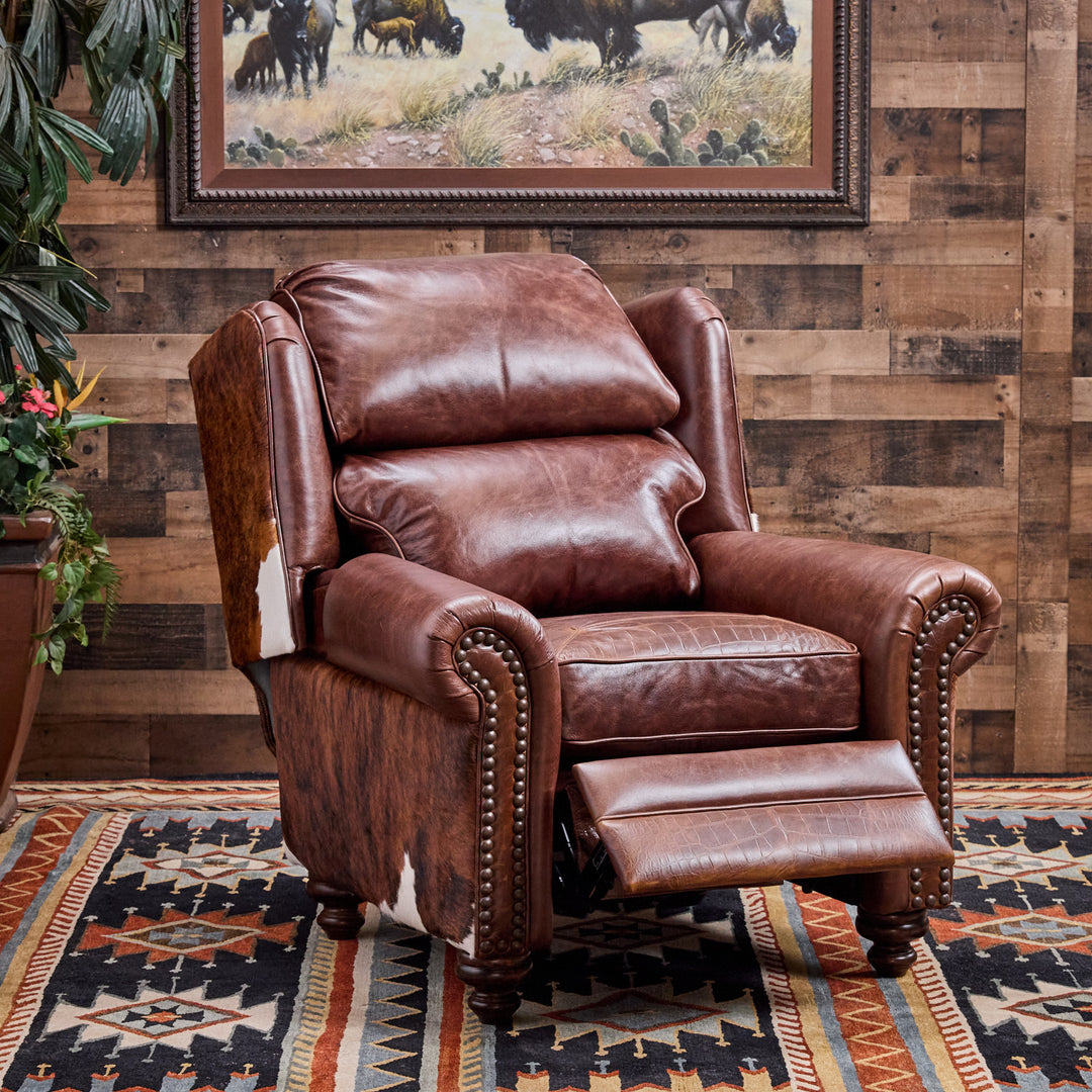 Cattleman Oversized Wingback Recliner