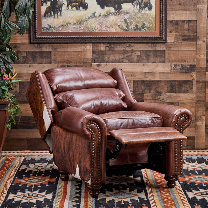 Cattleman Oversized Wingback Recliner